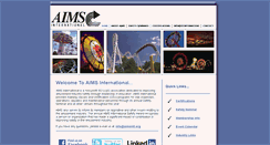 Desktop Screenshot of aimsintl.org